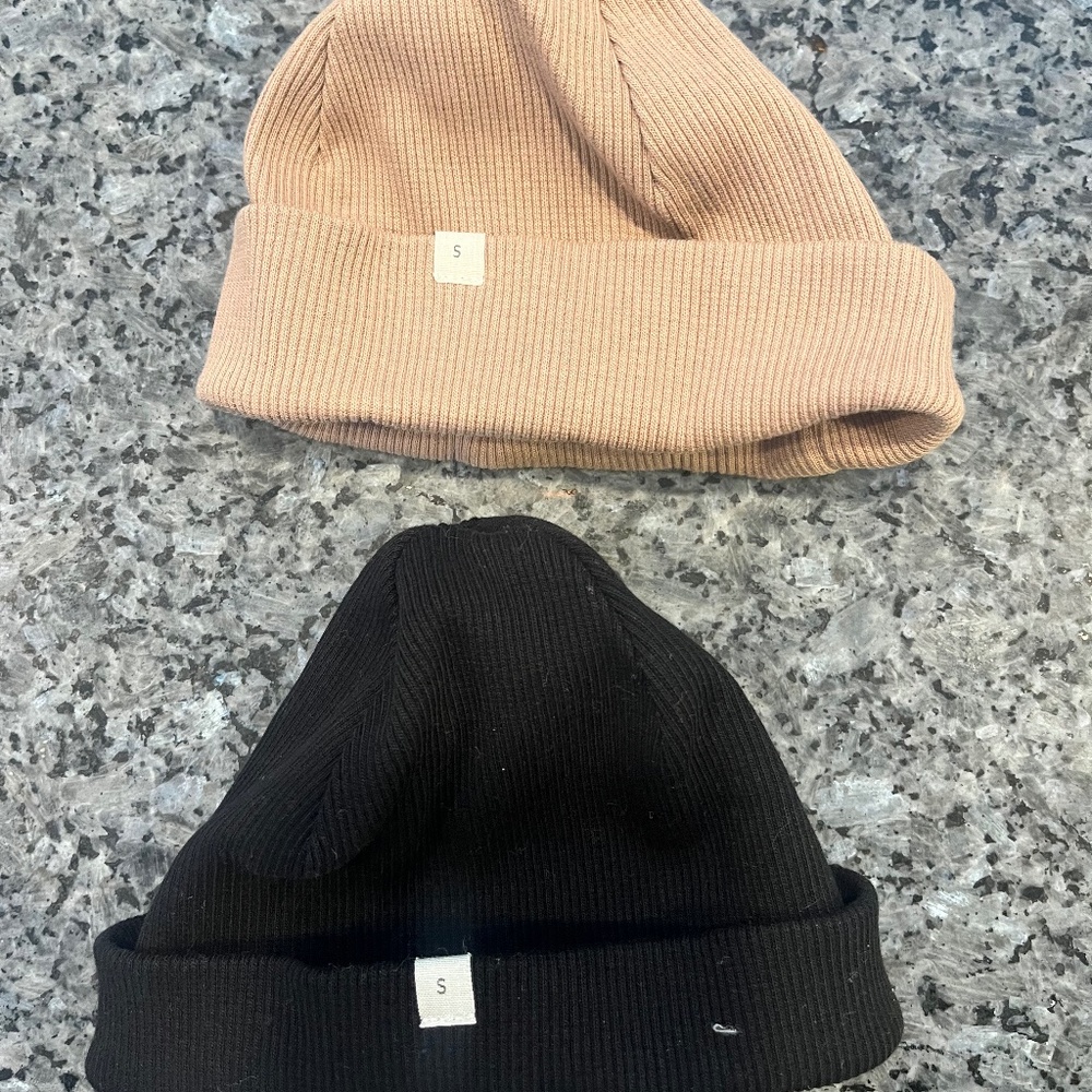 Basic brand baby ribbed toques